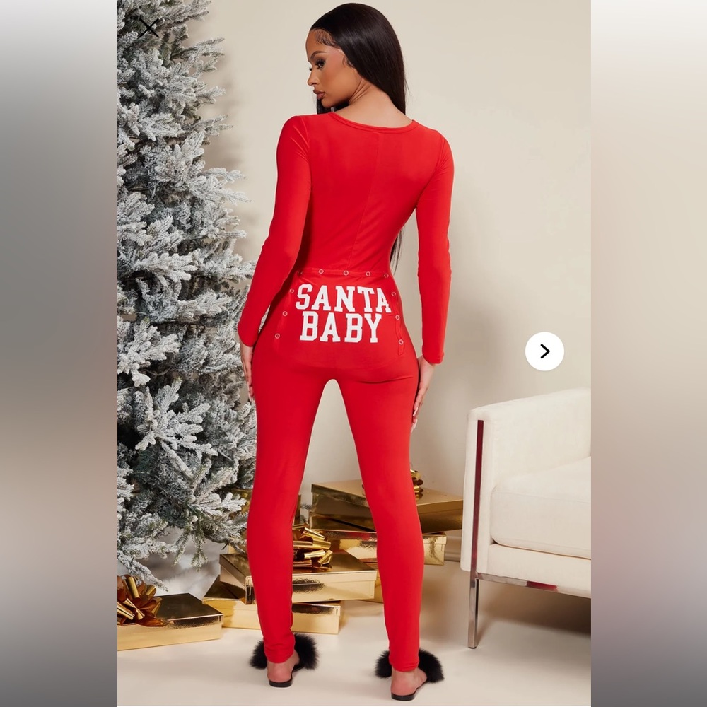 Santa Baby Fashion Nova Onesie BRAND NEW